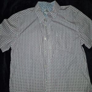 Men's Patterned Short Sleeve Shirt